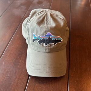 Patagonia Logo Hat - Khakis Green - O/S